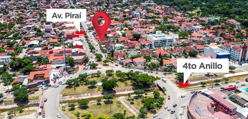 VENTA DE INVERSION INMUEBLE COMERCIAL SOBRE AVENIDA PIRAI A PRECIO DE TERRENO