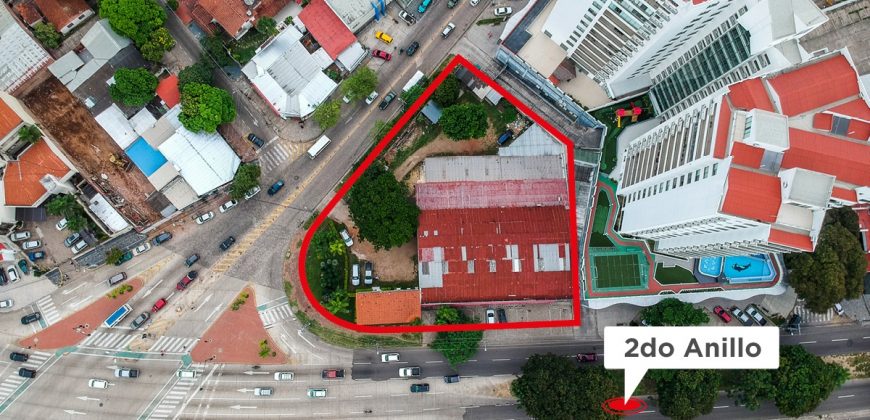 TERRENO COMERCIAL SOBRE 2DO. ANILLO ZONA NORTE