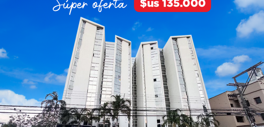 HERMOSO Y AMPLIO DEPARTAMENTO EN VENTA CONDOMINIO TORRE OLIMPO