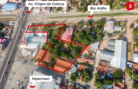 Terreno en Venta – Av. Virgen de Cotoca – Zona Pampa de la Isla