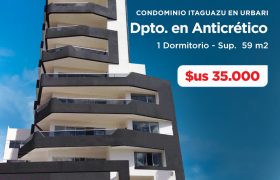 Departamento en ANTICRÉTICO