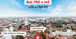 Terreno en Venta – Av. Melchor Pinto