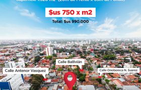 Terreno en Venta – Av. Melchor Pinto