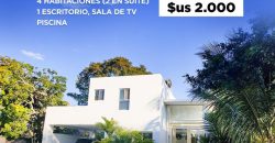 CASA EN ALQUILER CONDOMINIO LA FLORESTA