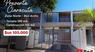 Preventa zona norte 8vo. anillo entre Alemana y av. Claracuta