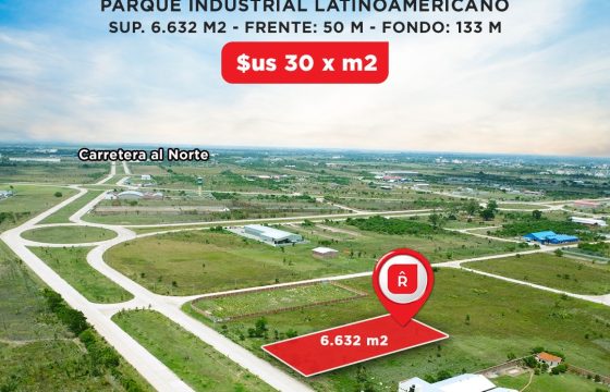 TERRENO EN VENTA PARQUE INDUSTRIAL LATINOAMERICANO